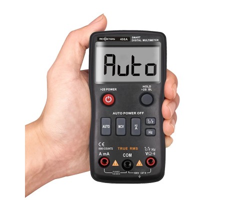 RICHMETERS RM408A True-RMS цифровий мультиметр 4000 відліків