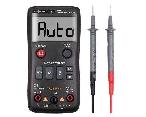 RICHMETERS RM408A True-RMS цифровий мультиметр 4000 відліків