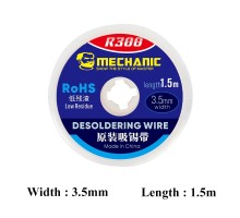 Обплетення для випаювання стрічка мідна абсорбуюча R300 Mechanic 3515 (3.5 мм x 1.5 м)