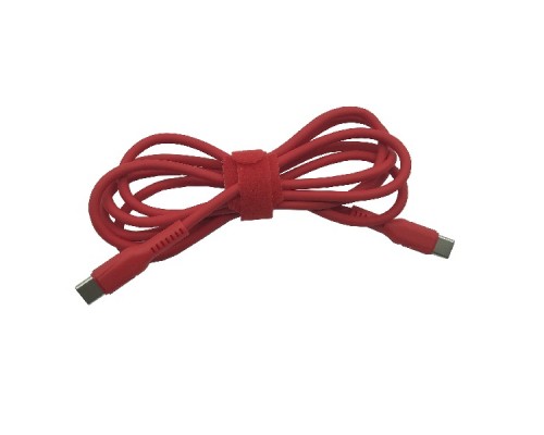 Силіконовий кабель USB TYPE-C - USB TYPE-C довжиною 1,5 метра для паяльника Pinecil