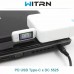 Кабель WITRN Type-C на DC5525 з тригером E-Marker PD 12V 5А 100W для паяльника TS100 SH72