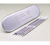 Набір жал для паяльника T12 KAGZU універсальний у пеналі