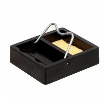 Бакелітова підставка M-Stand для паяльника TS100/TS101 (TS80 SH72) з губкою для очищення жала