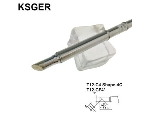 Жало для паяльника T12 Ksger (HAKKO) T12-CF4