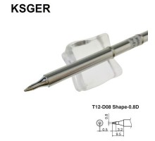 Жало для паяльника T12 Ksger (HAKKO) T12-D08