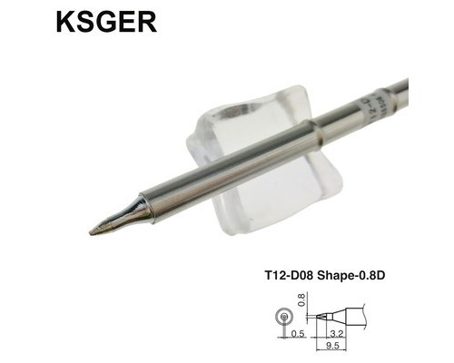 Жало для паяльника T12 Ksger (HAKKO) T12-D08