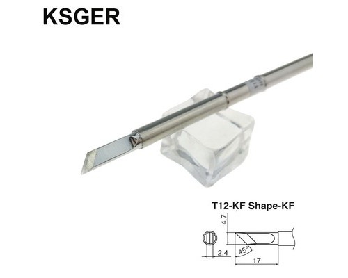 Жало для паяльника T12 Ksger (HAKKO) T12-KF